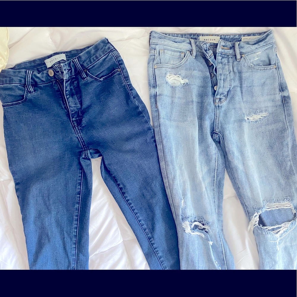 2 pairs of pacsun jeans (sold together)